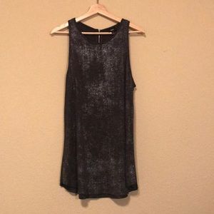 Charcoal glitter tunic/dress